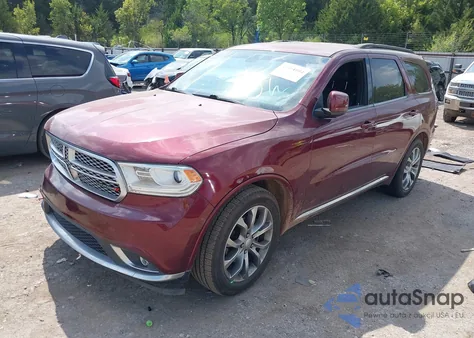 2018 Dodge Durango Sxt Rwd из США, поврежденный, VIN 1C4RDHAG9JC231940